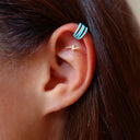 MINI EARCUFF BABY BLUE