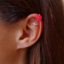 MINI EARCUFF FLUO PINK