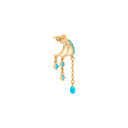 MINI HOOP TURCHESE