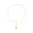 LOCK NECKLACE GOLD