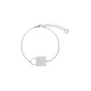 LOCK BRACELET SILVER